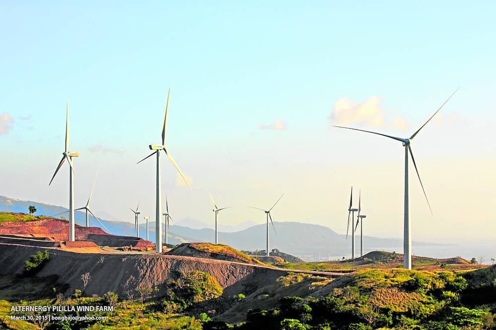 The windmills of Pililla have become a tourist attraction