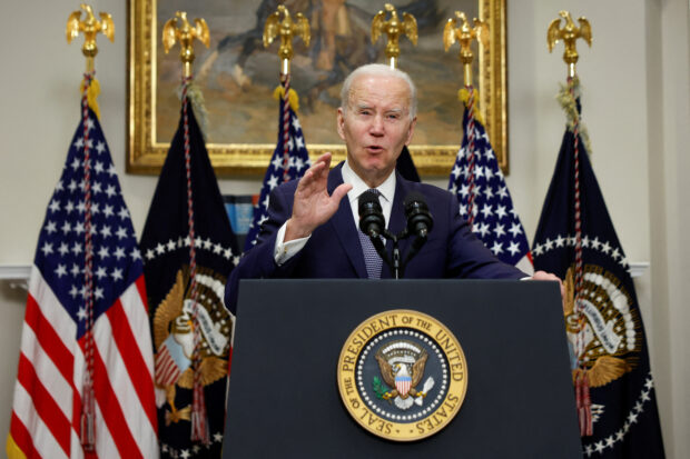 President Biden delivers remarks on the banking crisis at the White House