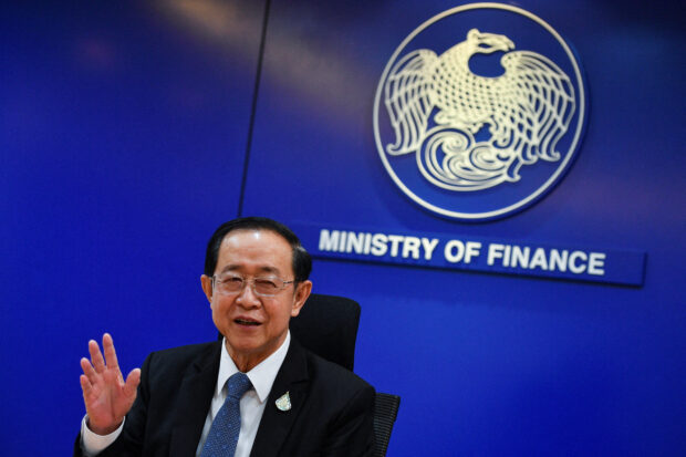 Thai Finance Minister Arkhom Termpittayapaisith