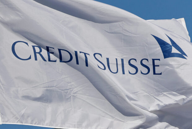 The Credit Suisse corporate flag