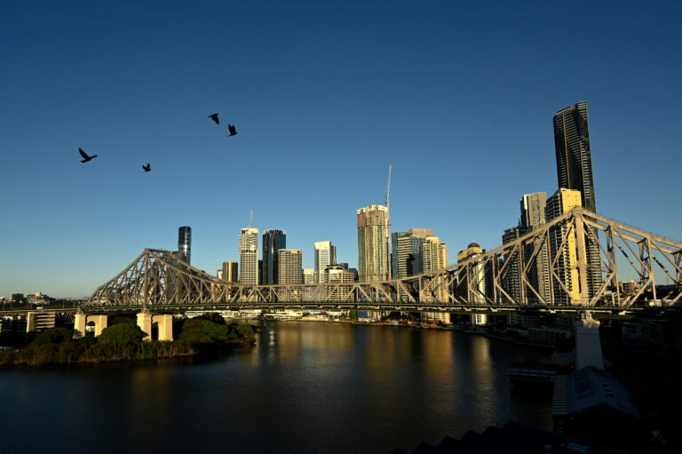 City skyline of Brisbane