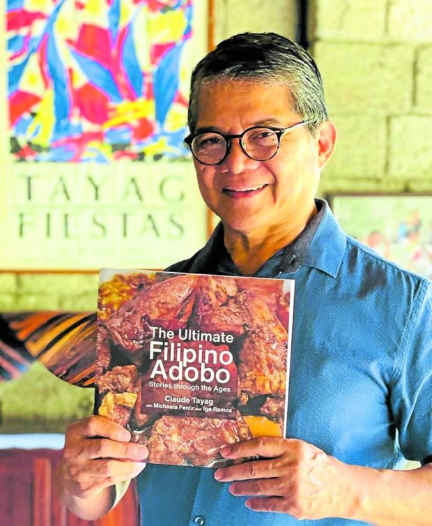 Claude Tayag presents his latest book, The Ultimate Filipino Adobo