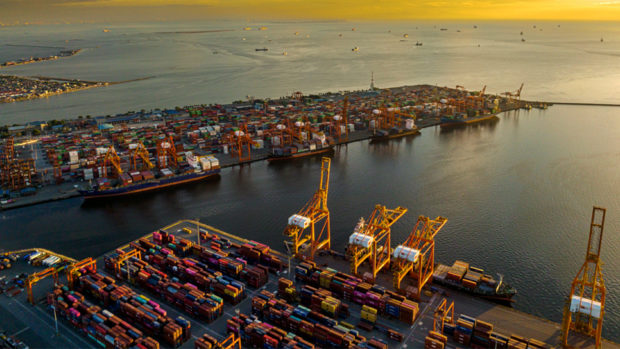 ICTSI's Manila International Container Terminal at the Port of Manila