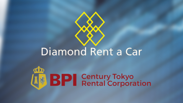 Diamond Rent-a-Car and BPI Century Tokyo logo