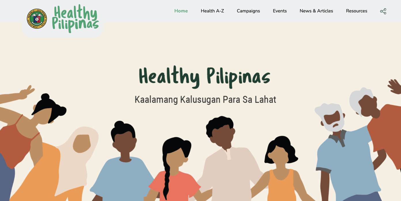 Healthy Pilipinas website reaches new heights, continuing to provide