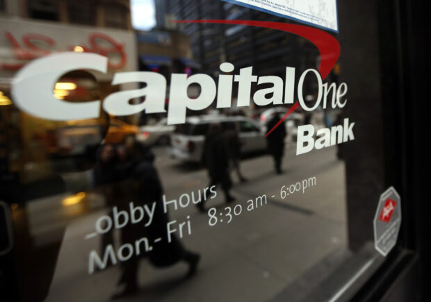 Capital One bankign center in New York