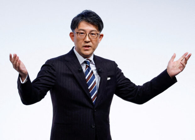 Toyota president and CEO Koji Sato