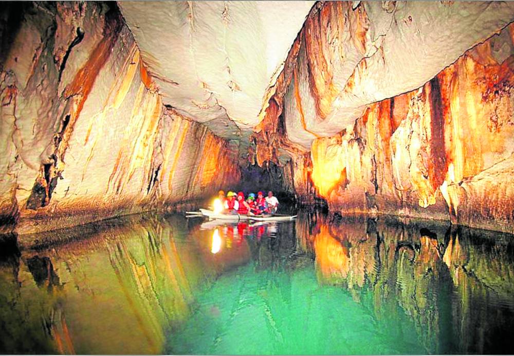 The 8.2-kilometer Puerto Princesa Subterranean River National Park wasdeclared a Unesco World Heritage Site in 1999 and one of the “New 7 Wonders of Nature” in 2012.  