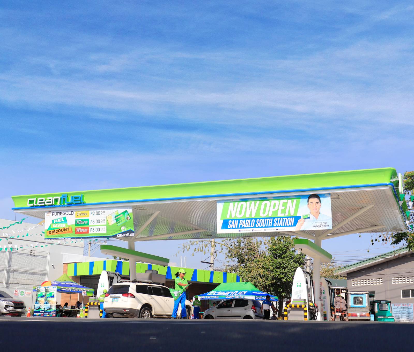 Cleanfuel inaugurates new station in San Pablo City