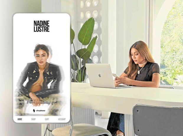 Nadine Lustre uses Shopboxo for online businesses.