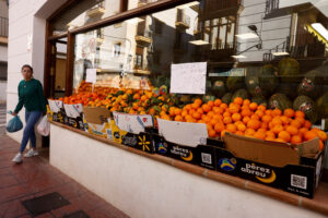 Fruit store in Ronda, Spain