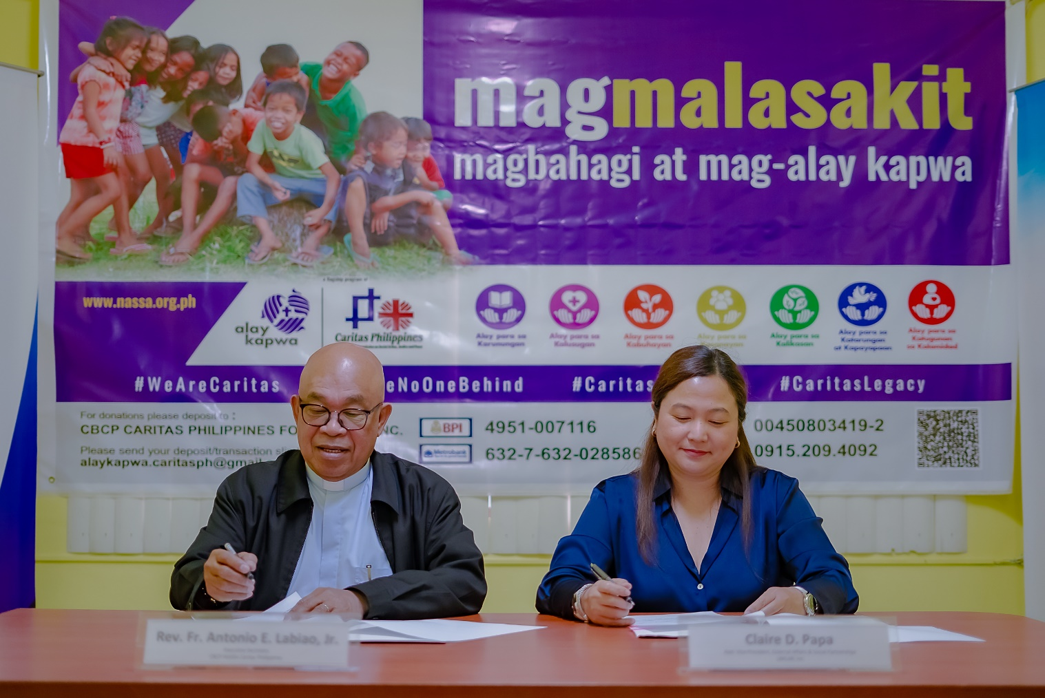 Caritas Philippines, Unilab strengthen partnership