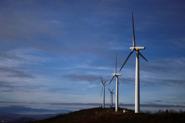 Wind turbines in Portugal