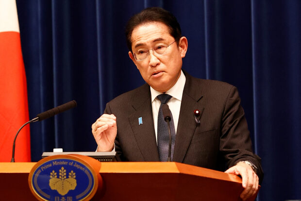 Japan Prime Minister Fumio Kishida