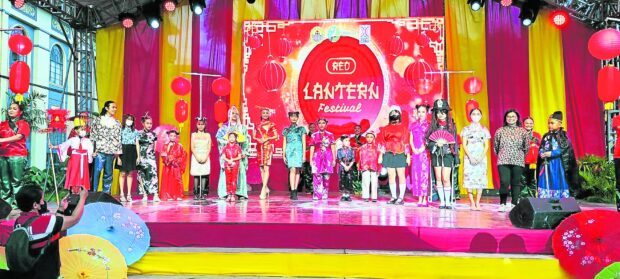 Performers from the Filipino-Chinese community were presented during the first-ever Red Lantern Festival in Cebu City on Jan. 21, 2023, the eve of the Chinese New Year. CEBU CITY NEWS AND INFORMATION
