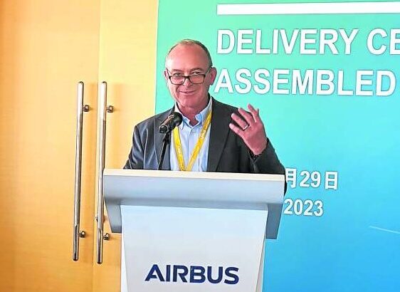 NEW AIRCRAFT CEO Mike Szucs says the new jet will improve scheduling. —TYRONE PIAD