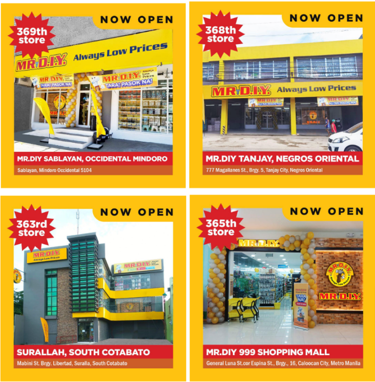 MR.DIY celebrates its 13 new stores in a Grand Opening festival