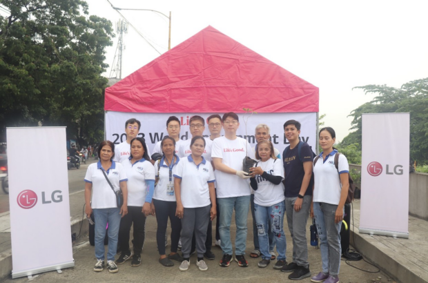 Turnover of plants / Commencement of the Tree Planting ActivityMD, CFO, and PDs with the representatives from City Environment and Natural Resources Office (CENRO)