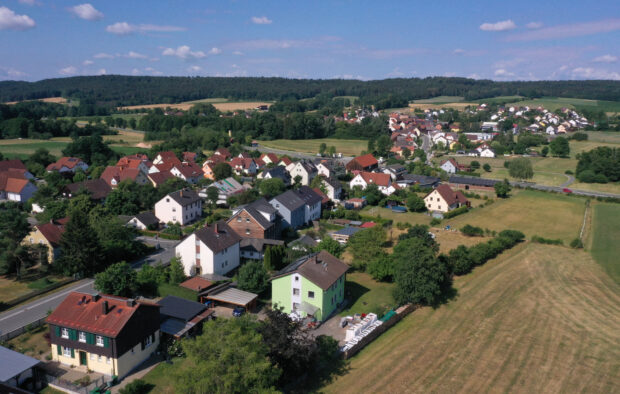 The Bavarian village of Schnabelwaid, 