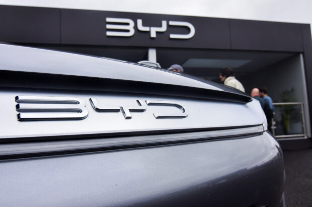 The Atto 3 electric SUV by BYD