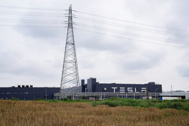 Tesla factory in Shanghai