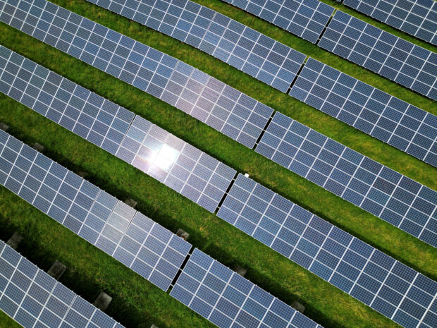 Solar panels in Geldermalsen, Netherlands