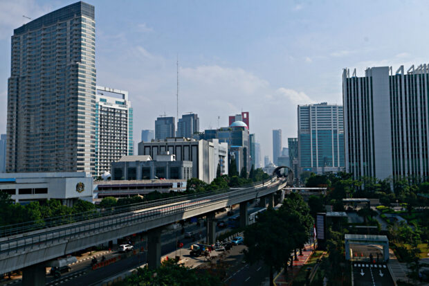 City skyline of Jakarta