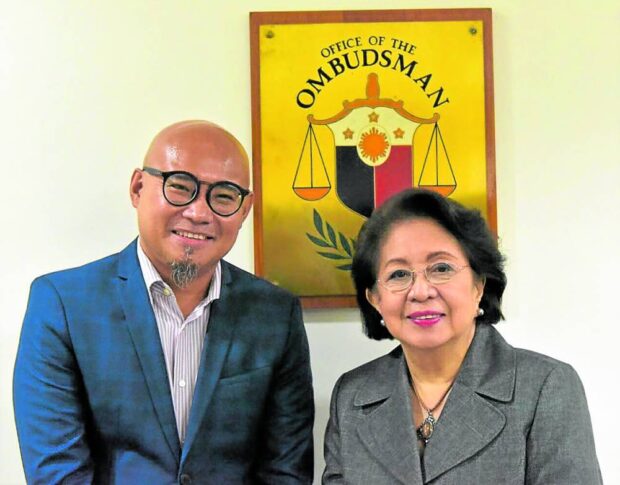LIKE-MINDED Butuyan and former Supreme Court Justice and Ombudsman ConchitaCarpio-Morales, whom he considers his “personal hero.” —CONTRIBUTED PHOTOS