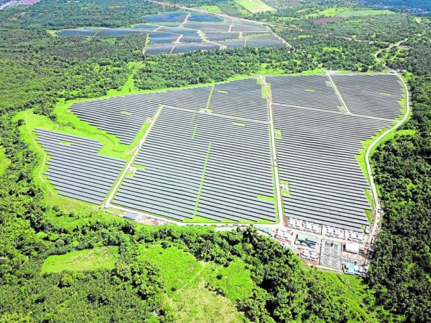 SUSTAINABLE   ACEN’s  GigaSol Alaminos solar farm plays a prominent role in providing clean energy to the grid while spurring economic growth. —CONTRIBUTED PHOTO