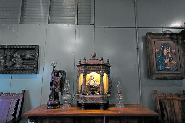 Inside of the Jesuit house