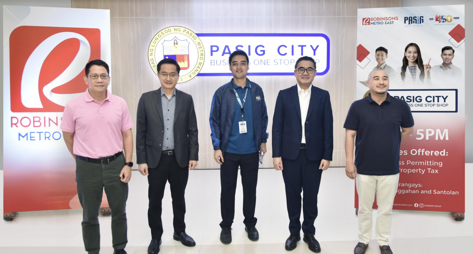 Pasig City Opens Bigger City Hall Annex At Robinsons Metro East ...