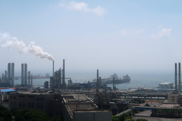  Dalian Petrochemical Corp refinery in Liaoning province, China
