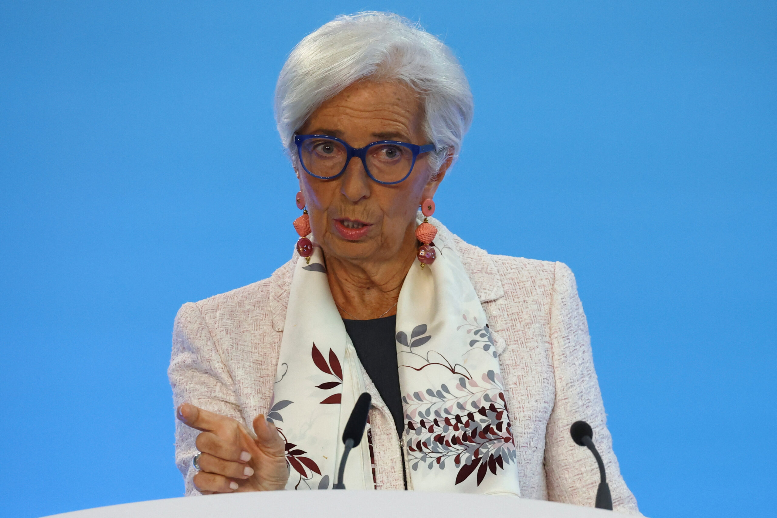 ECB President Christine Lagarde says profound changes in how the global economy operates could create greater inflation volatility.