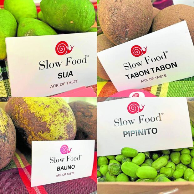 GOING LOCAL Slow Food once again highlights Philippine produce at the World Food Expo. —Photos from Chit Juan