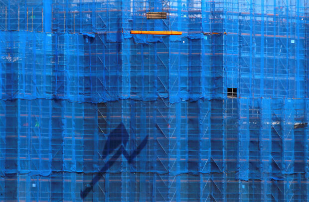 A construction site in central Sydney