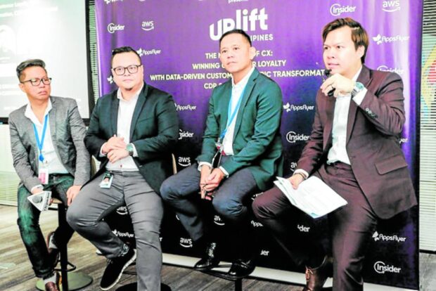 TECH EXPERTS (From left) Rey Lugtu, CEO of Hungry Workhorse; Mitch Bautista, Enterprise Growth Director at Amazon Web Services; Albert Tinio, CEO of GoTyme Bank and Jack Nguyen, Insider Asia-Pacific regional managing director - Contributed photo