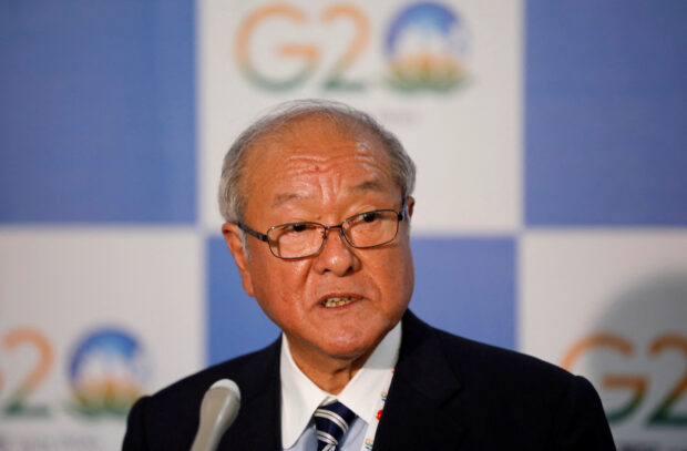 Japanese Finance Minister Shunichi