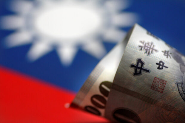 A Taiwan dollar note 