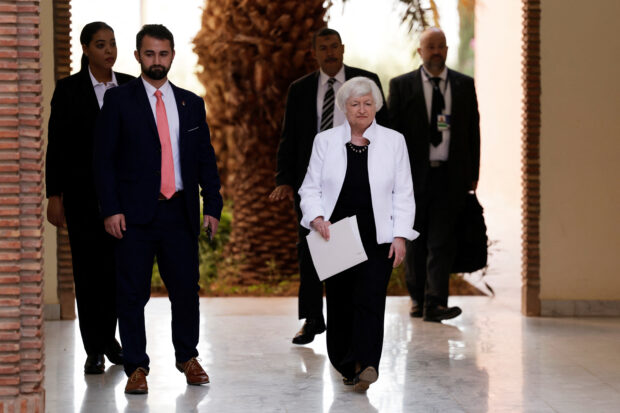 U.S. Treasury Secretary Janet Yellen at the Museum of the Water Civilization in Morocco