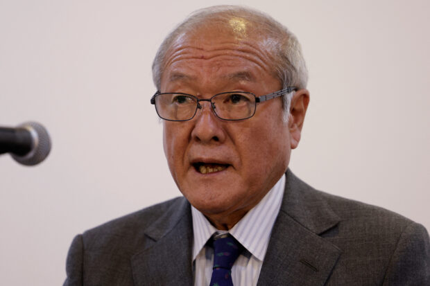 Japan Finance Minister Shunichi Suzuki