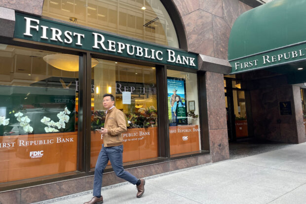 First Republic Bank branch in San Francisco