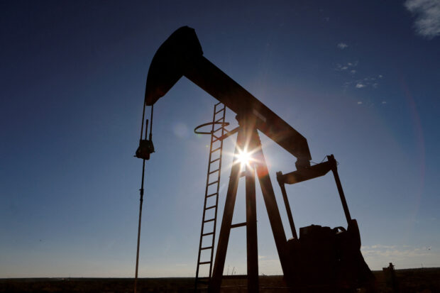 Oil pump jack in Loving County, Texas