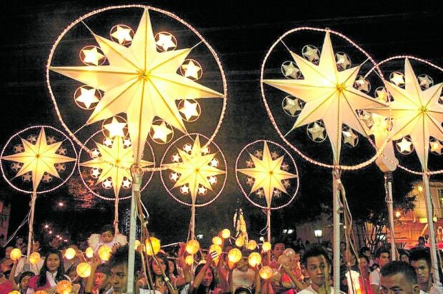 The Christmas tradition of “lubenas” or procession of saints in Angeles City (REYMOND T. OREJAS / FILE PHOTO)