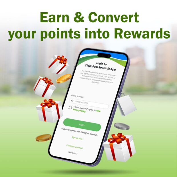 Cleanfuel Rewards App