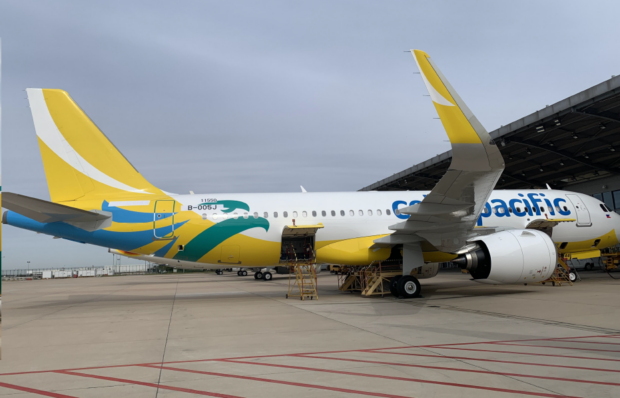 MORE PLANES Cebu Pacific’s answer to its Pratt &Whitneyproblemis a damp lease for aircraft. —CONTRIBUTED PHOTO