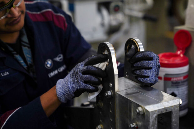 FILE PHOTO: Carmaker BMW announces expansion at Mexican plant
