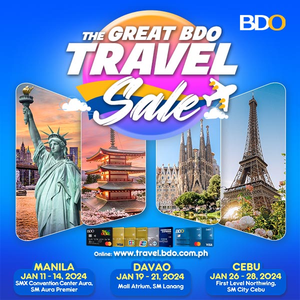 Book your 2024 travels at The Great BDO Travel Sale Inquirer Business