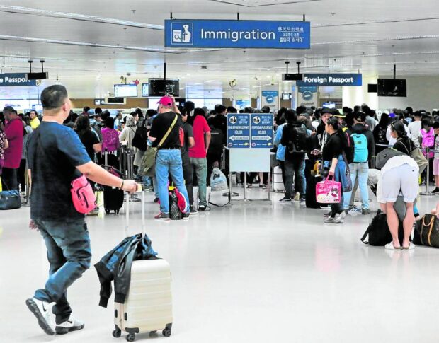 Tourist arrivals in the Philippines last year reached 4.8 million.
