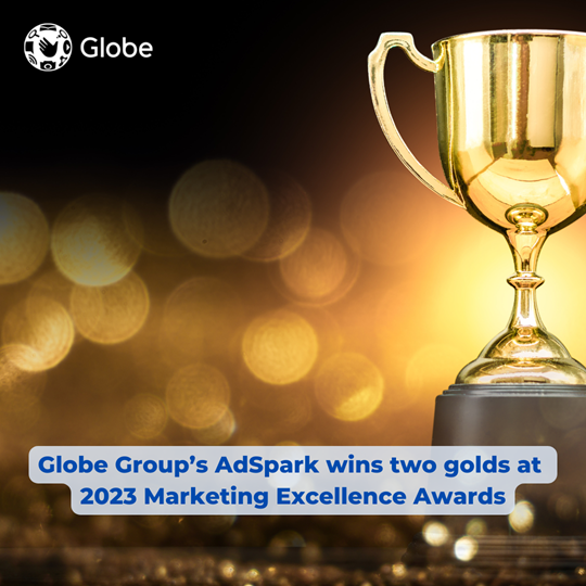 Globe Group’s AdSpark wins two golds at 2023 Marketing Excellence Awards