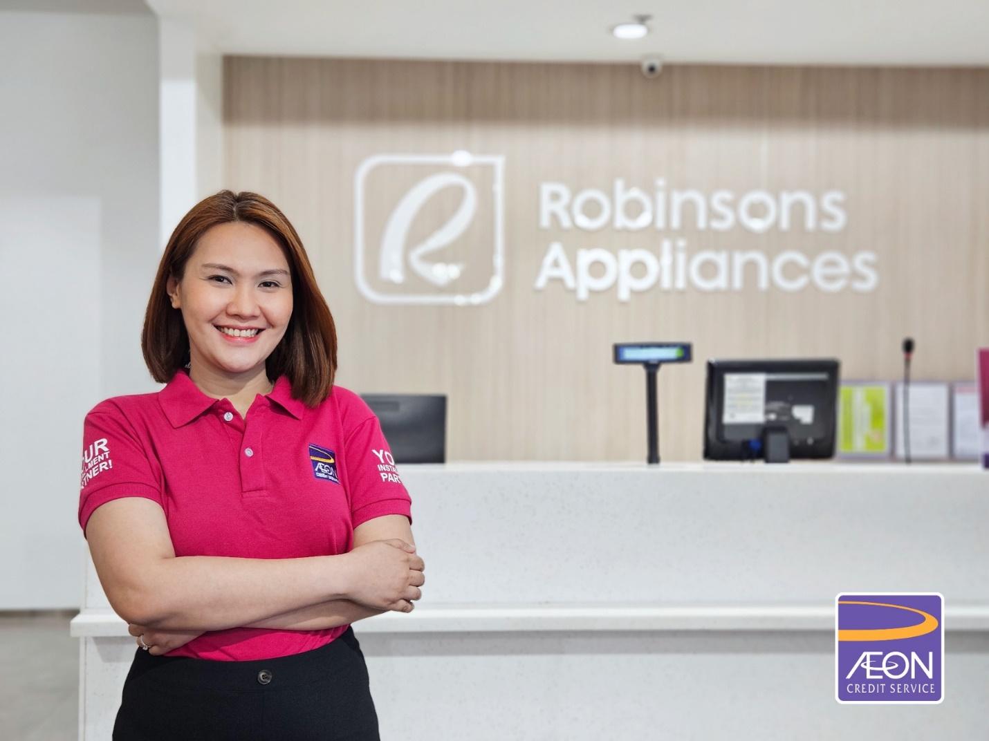 Robinsons Appliances race to a minute AEON credit